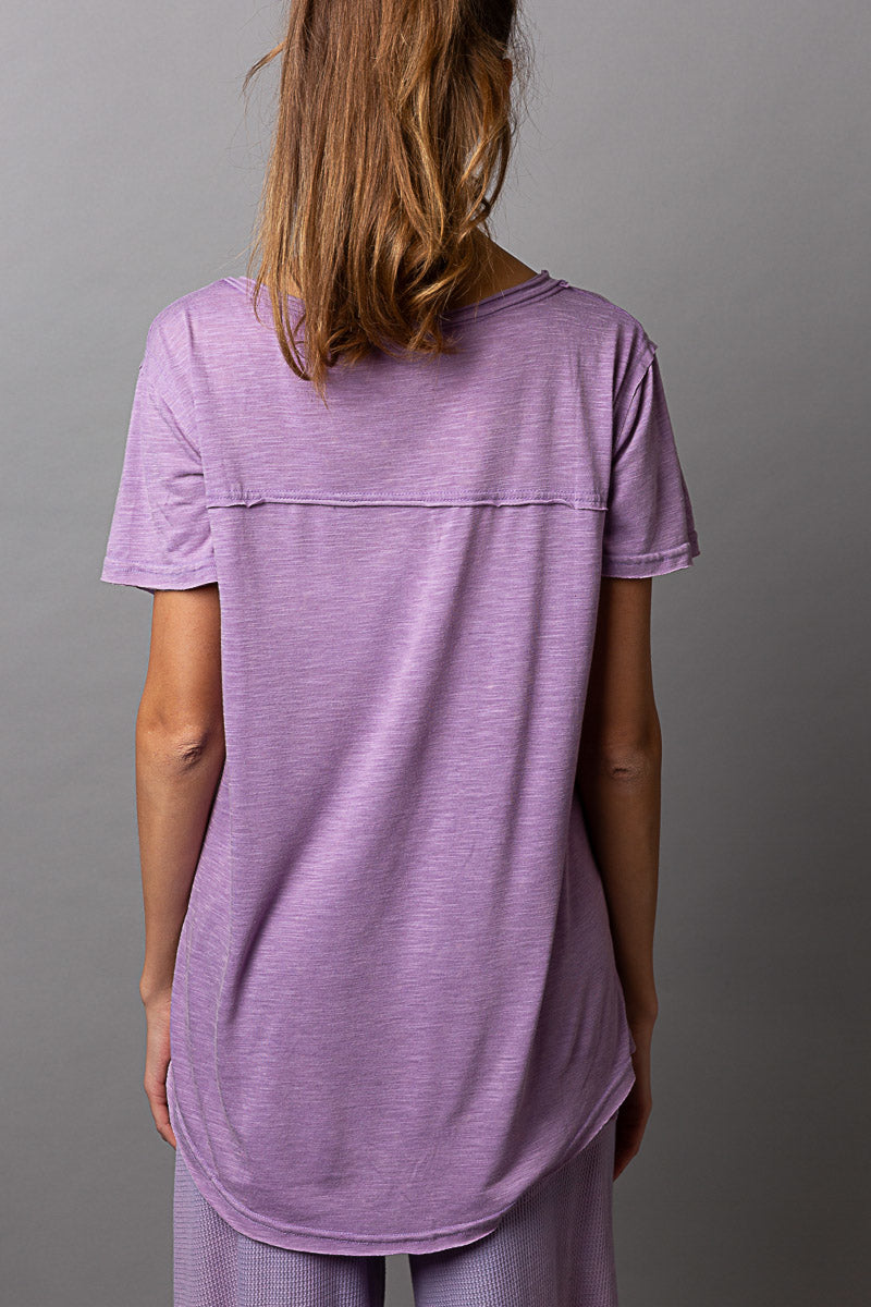 Short Sleeve scoop Neckline