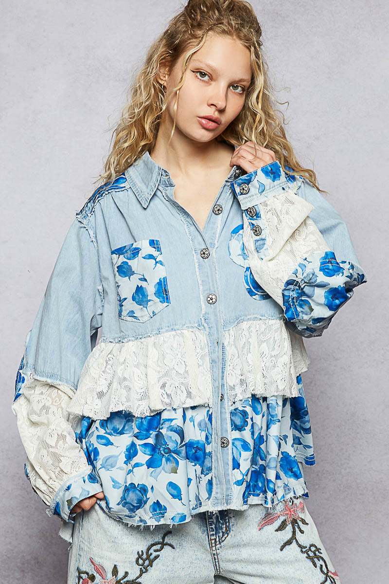 Balloon Sleeve Jacket