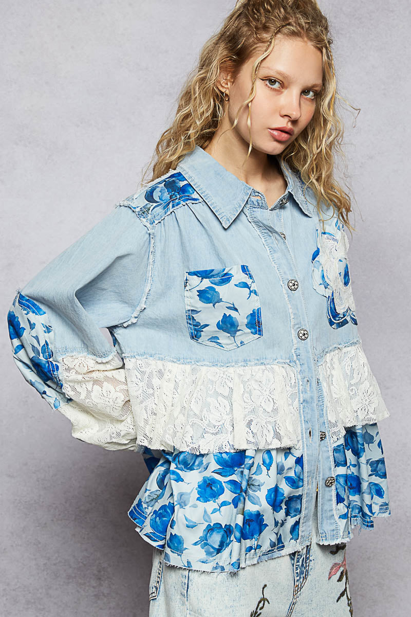 Balloon Sleeve Jacket