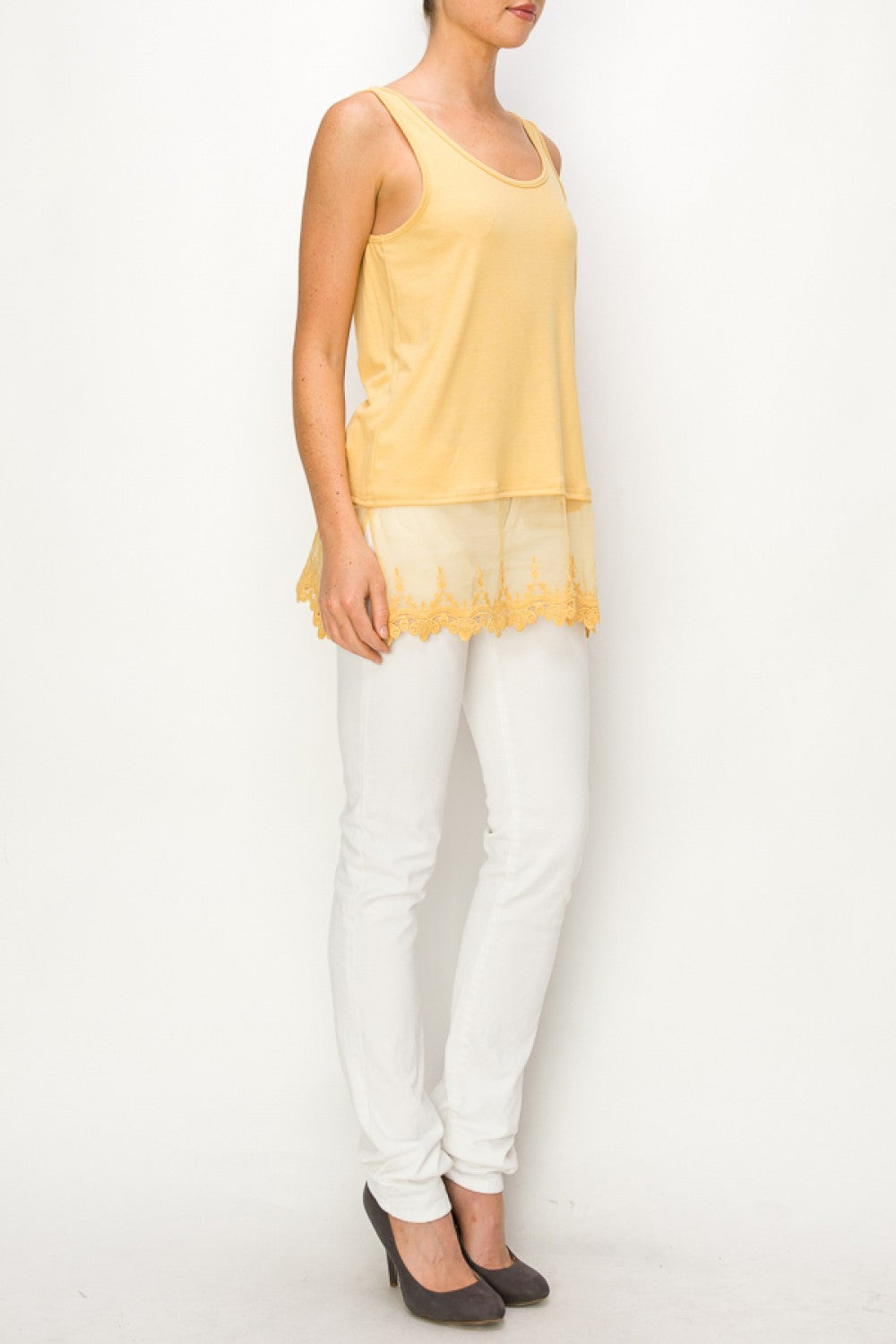 Tank Top with Lace