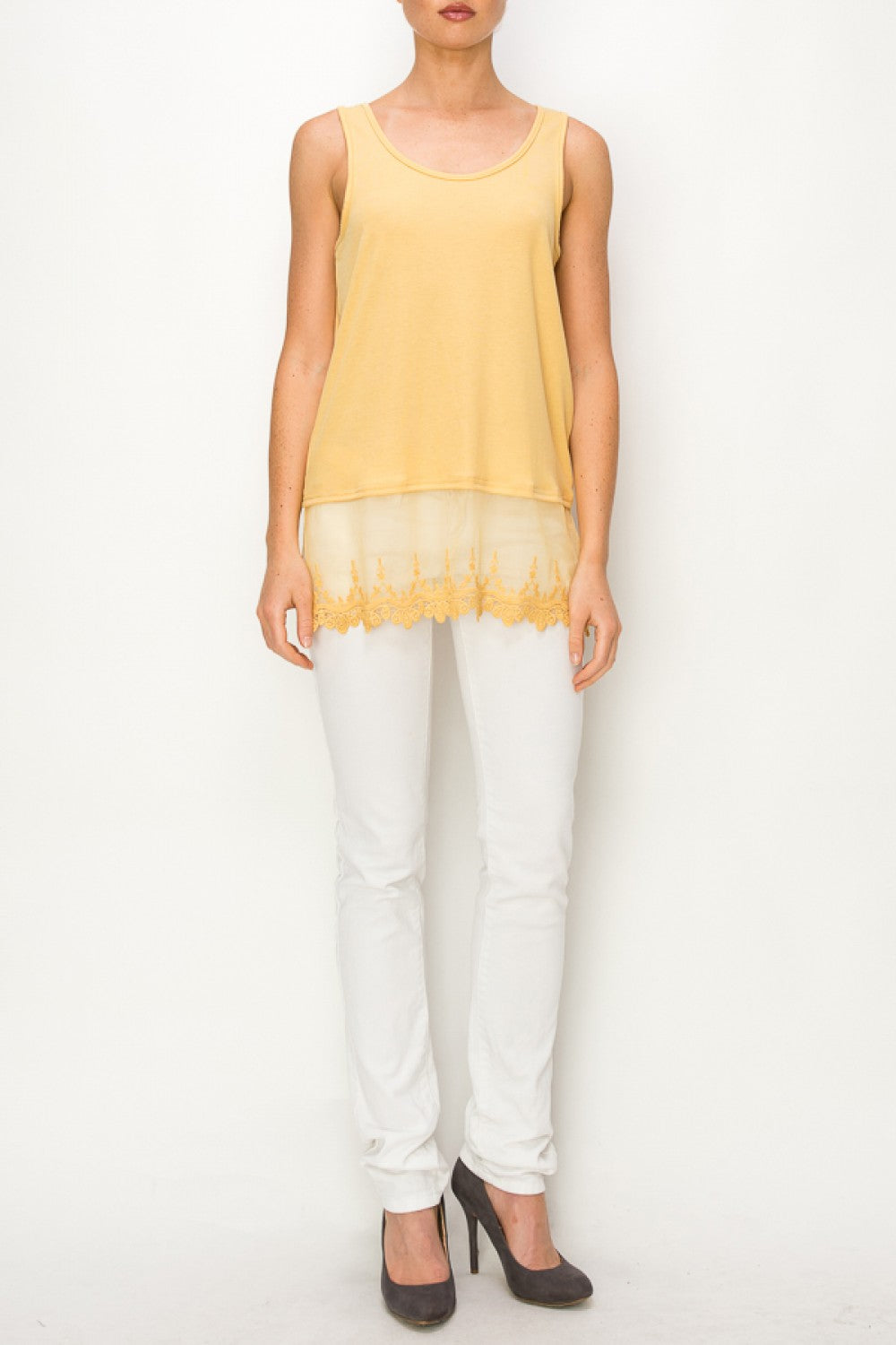 Tank Top with Lace