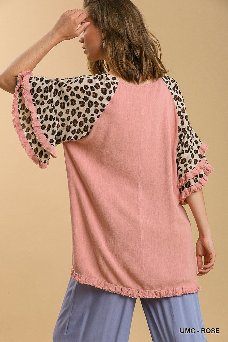 Short Sleeve Shirt UMG Rose