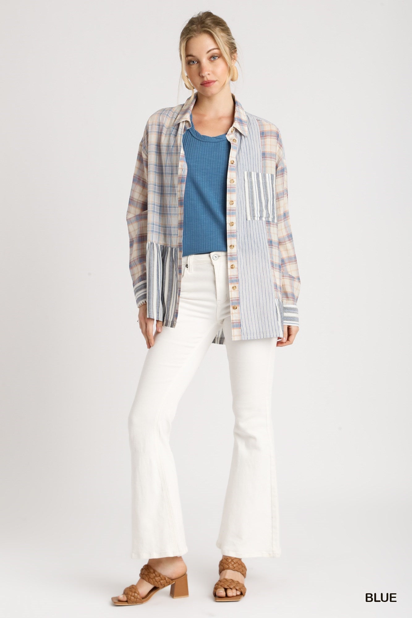Button Down Collared Shirt
