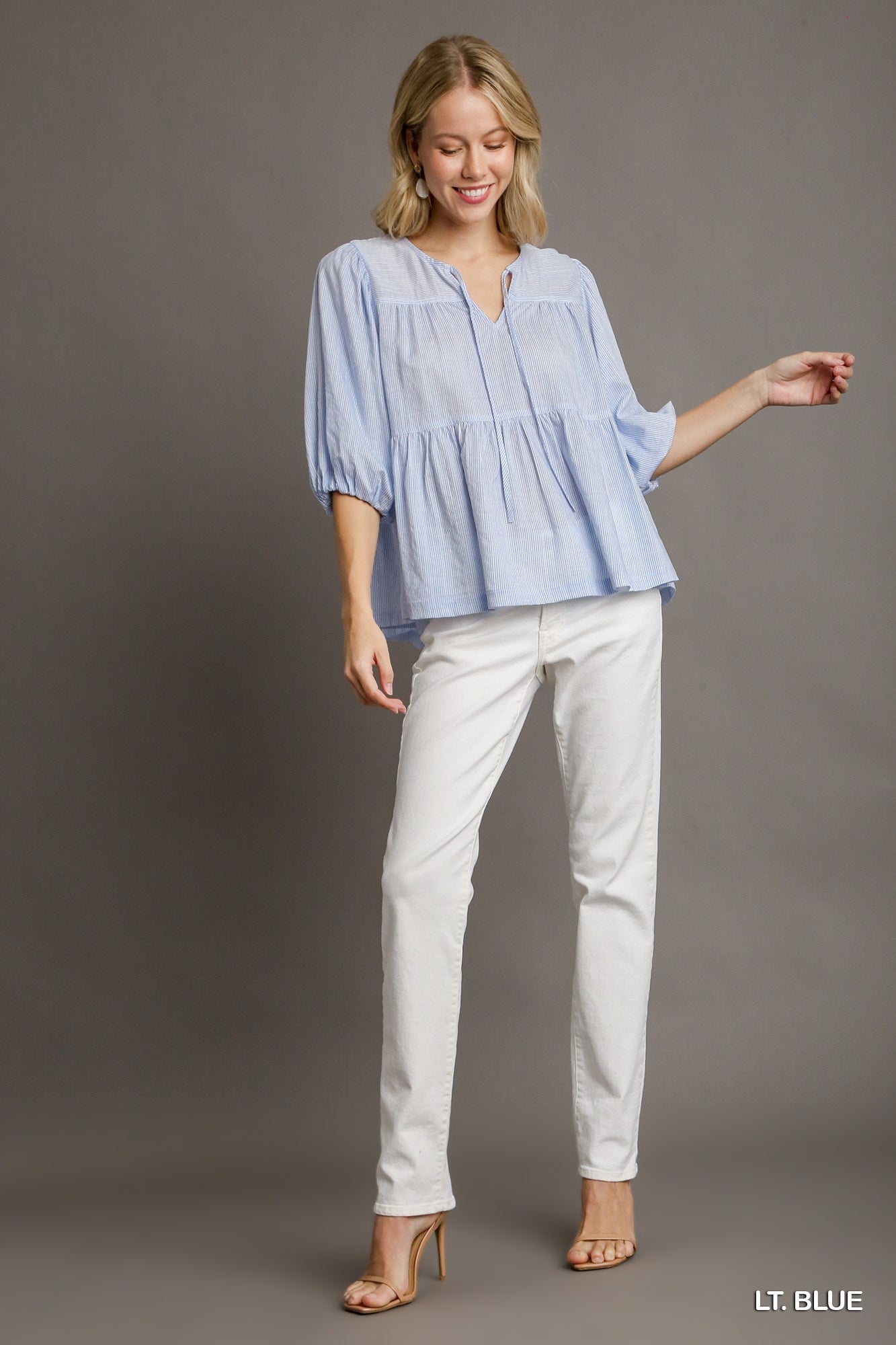 Baby Doll Neck Shirt