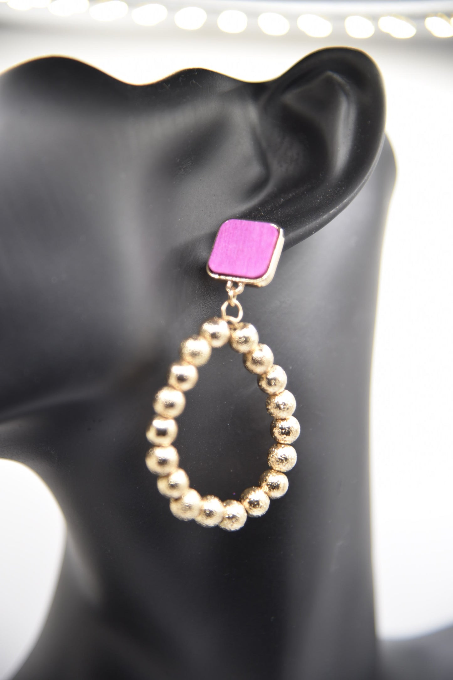 WD Tear Drop Earrings