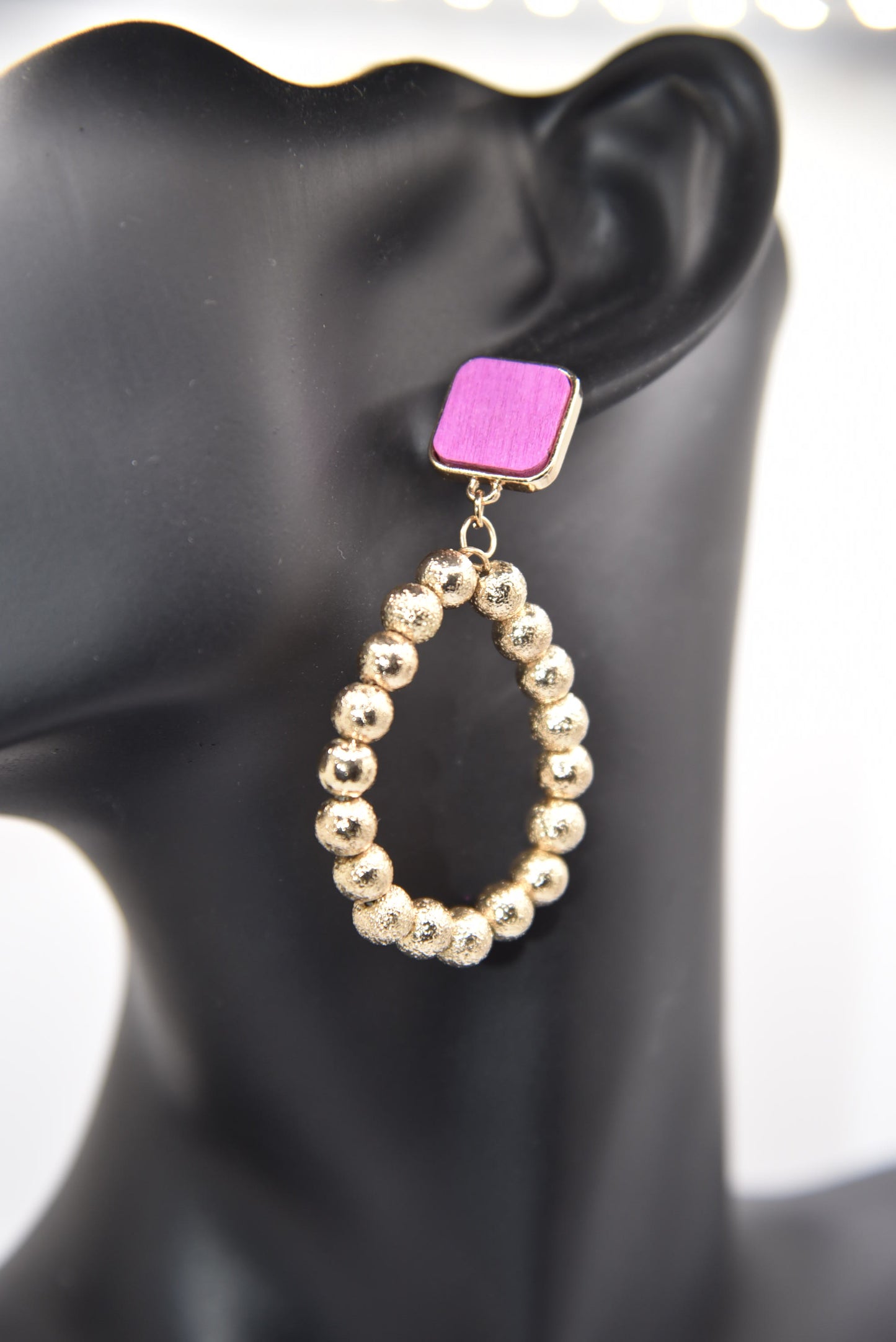 WD Tear Drop Earrings