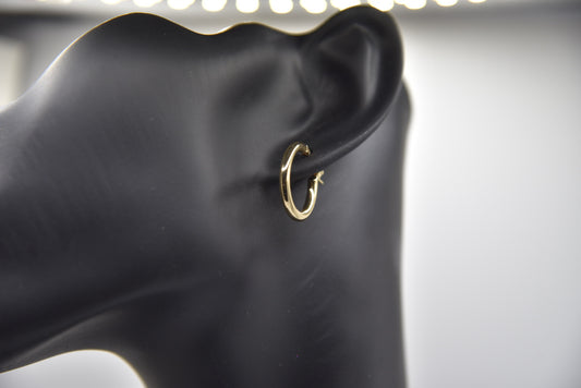 14k Dipped Hoop