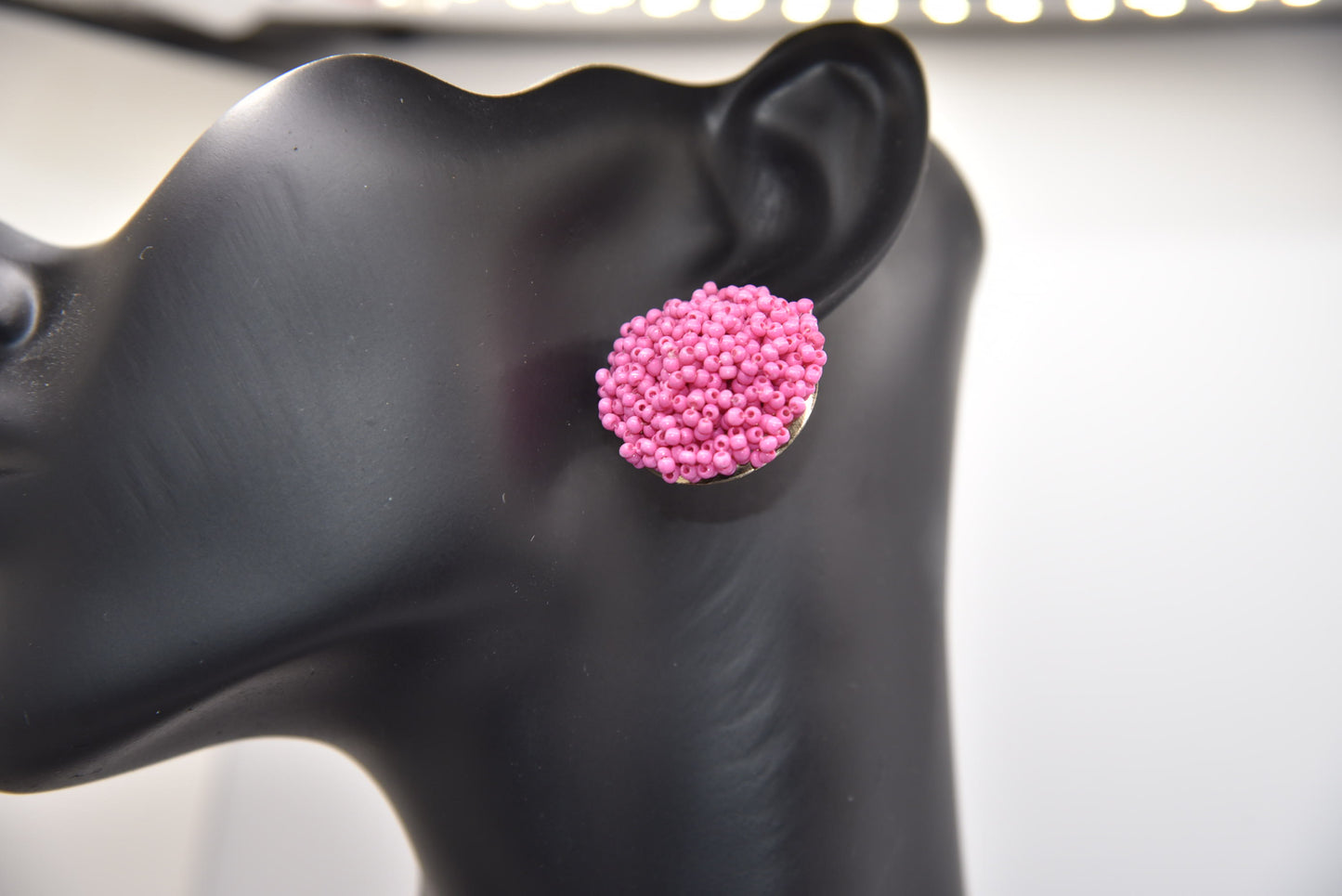 Post Bead Earring