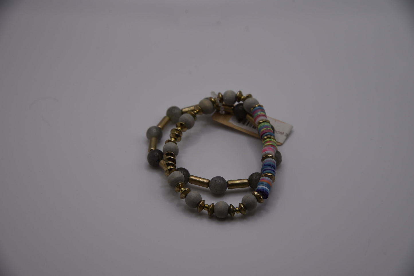 Natural Stone Bead Bracelet