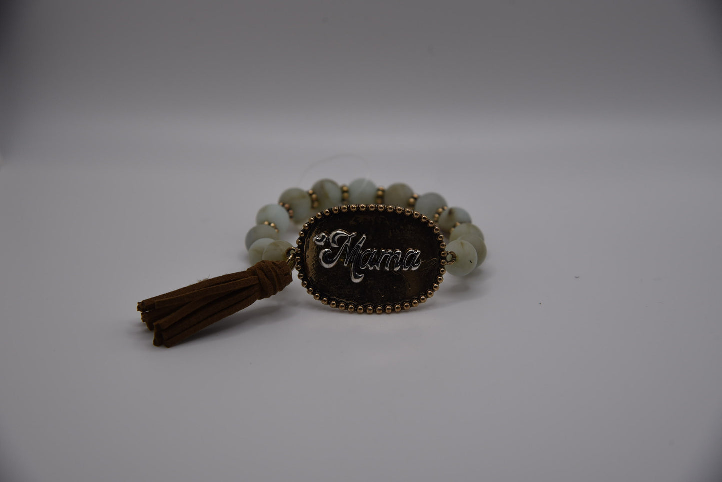 Stone Letter Bracelet