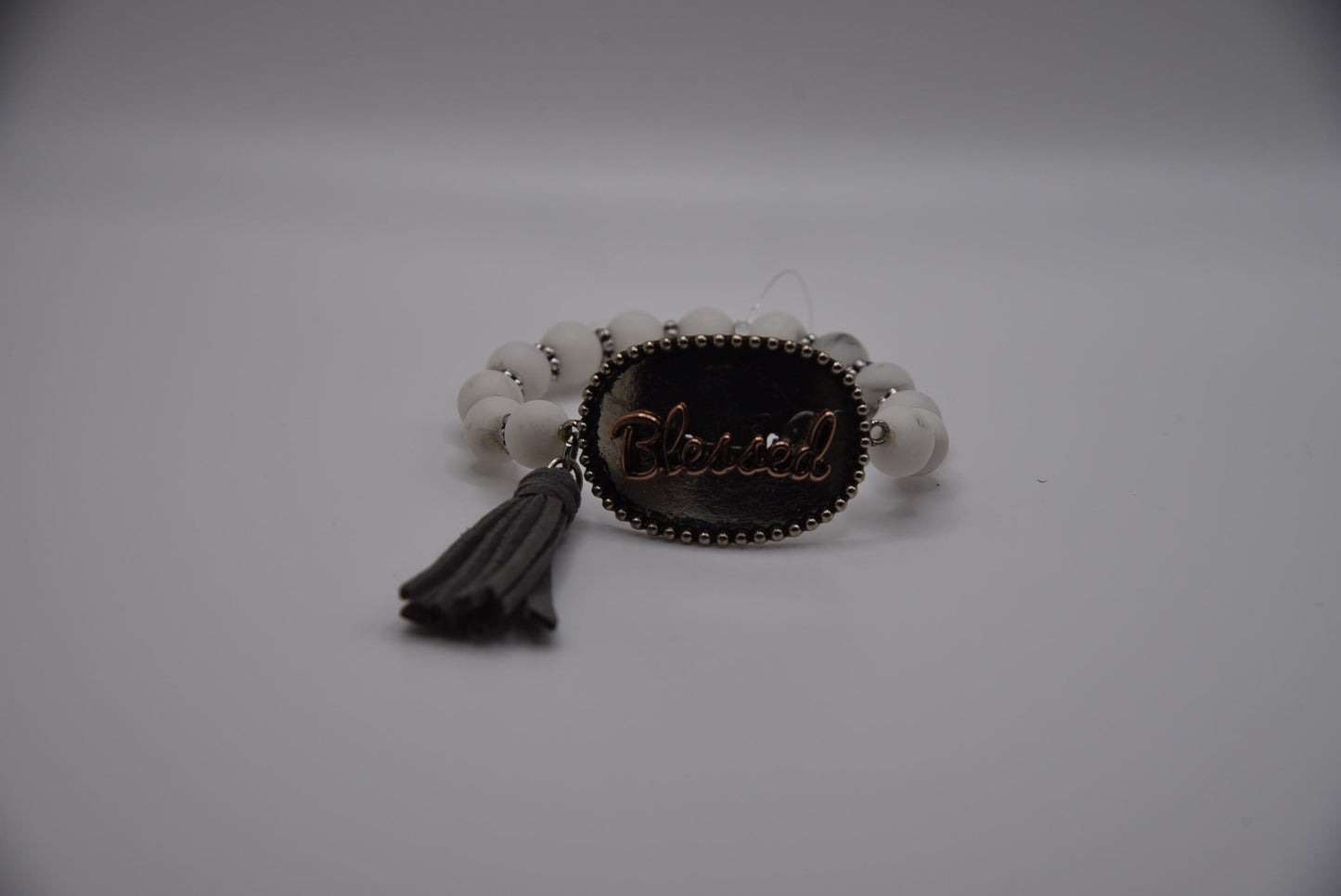 Stone Letter Bracelet