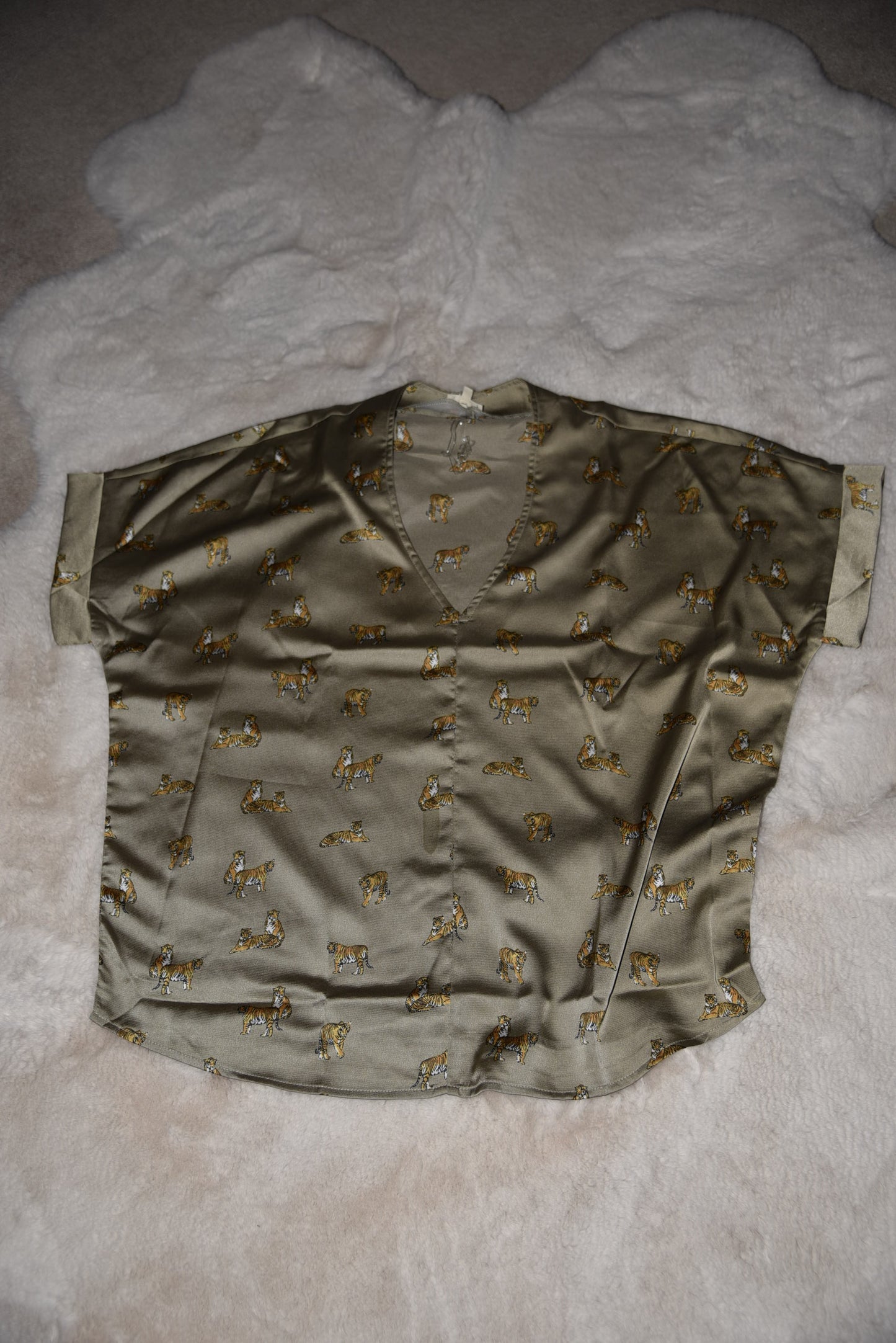 Boxy Print Top