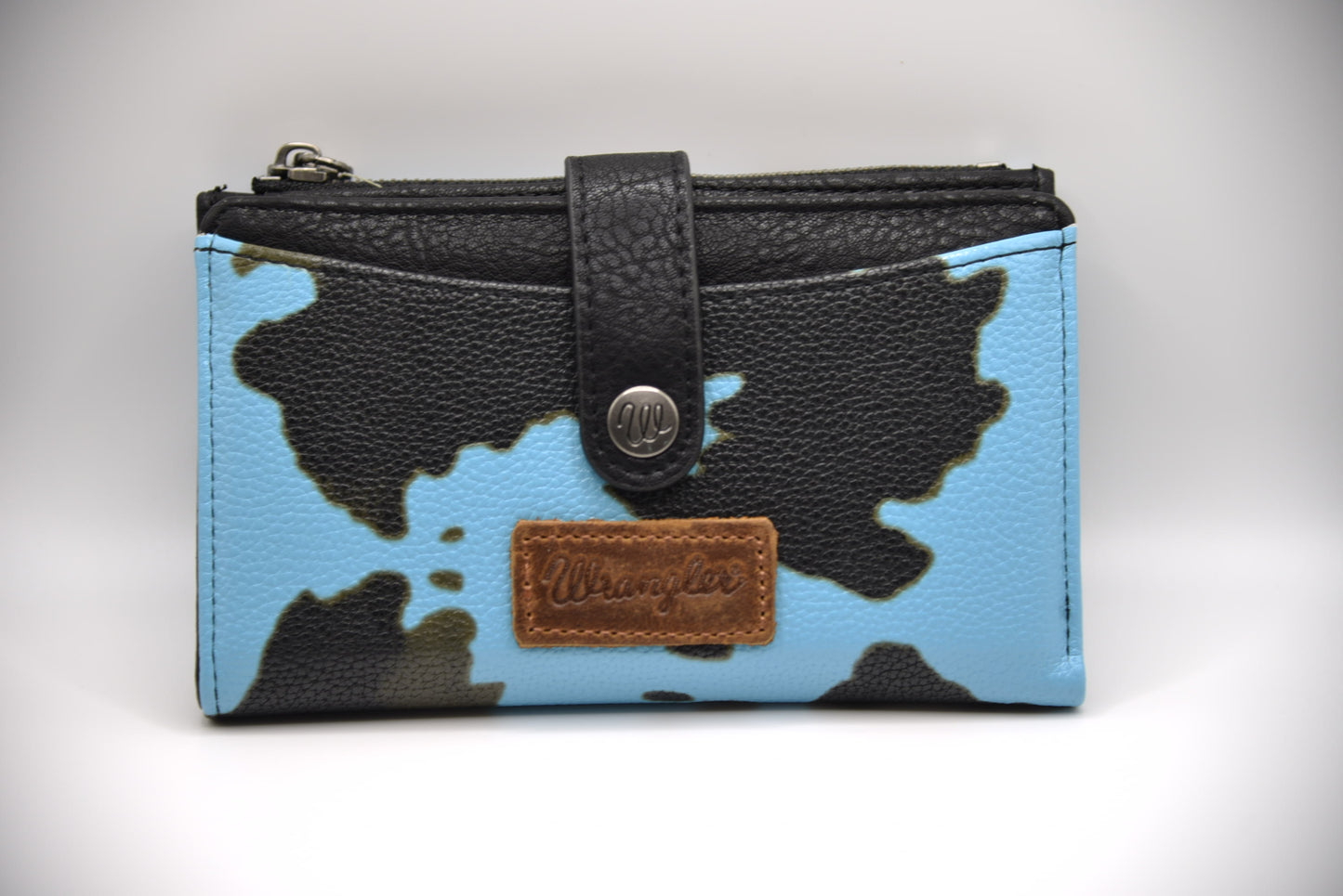 WRANGLER COWPRINT BIFOLD BLACK - ACCESSORIES WALLET