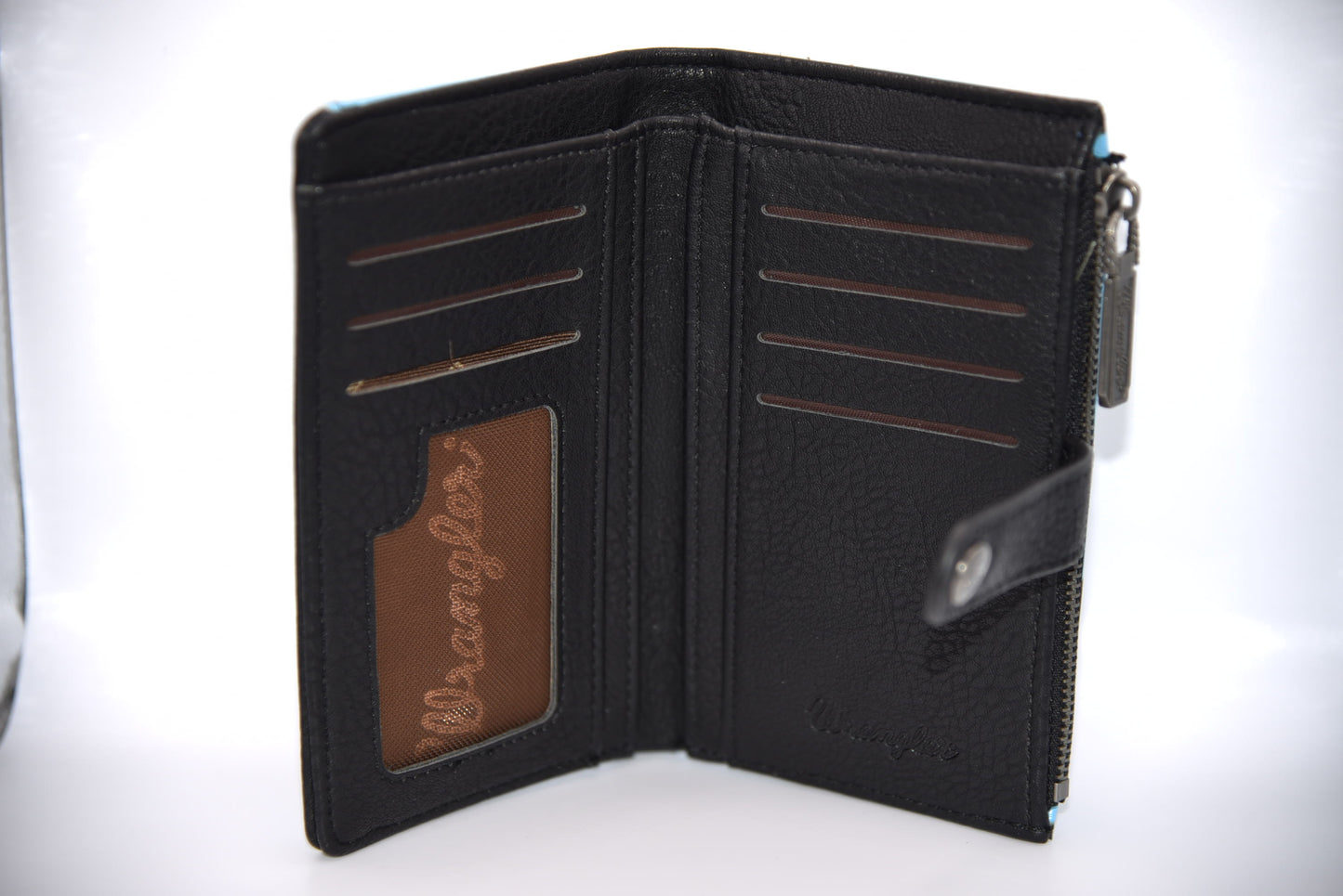 WRANGLER COWPRINT BIFOLD BLACK - ACCESSORIES WALLET