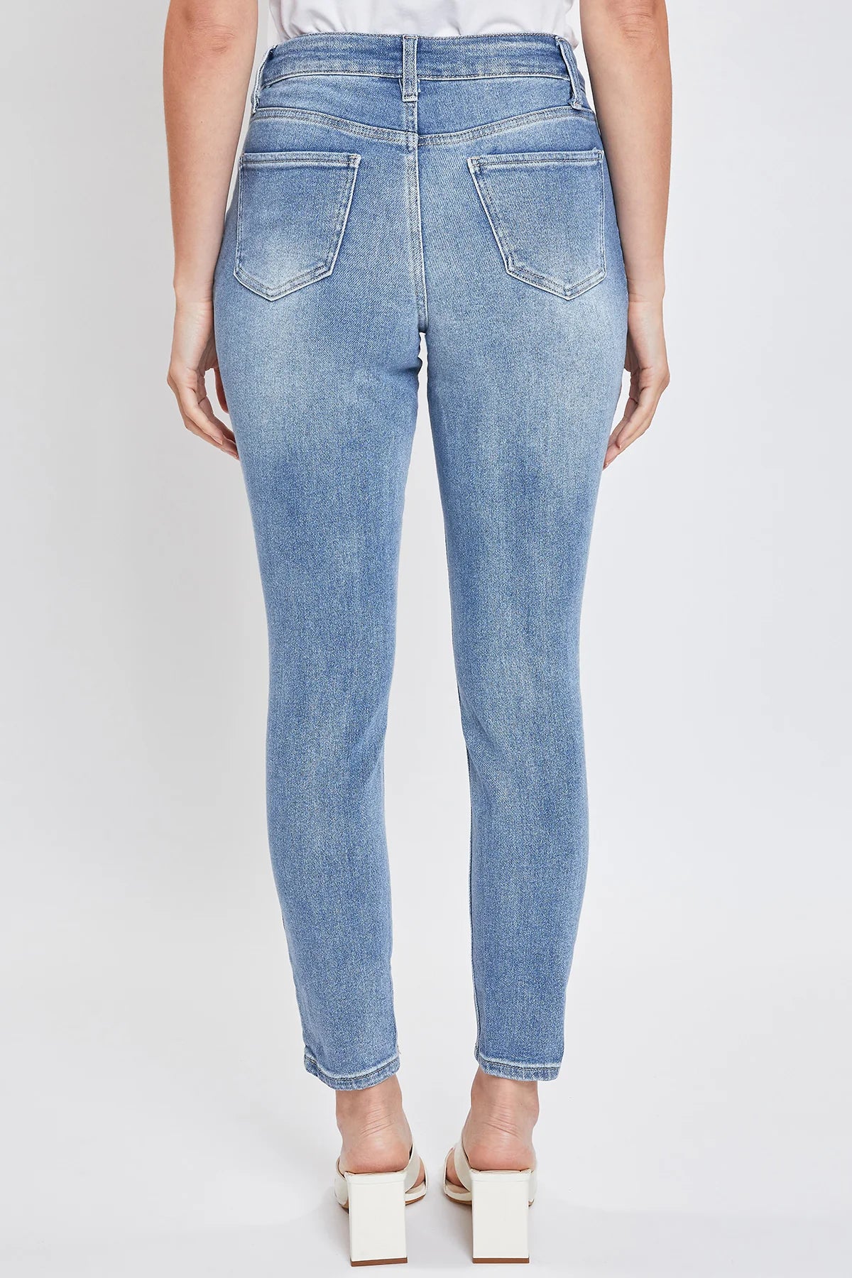 MISSY VINTAGE DREAM HIGH-RISE DISTRESSED SKINNY JEAN
