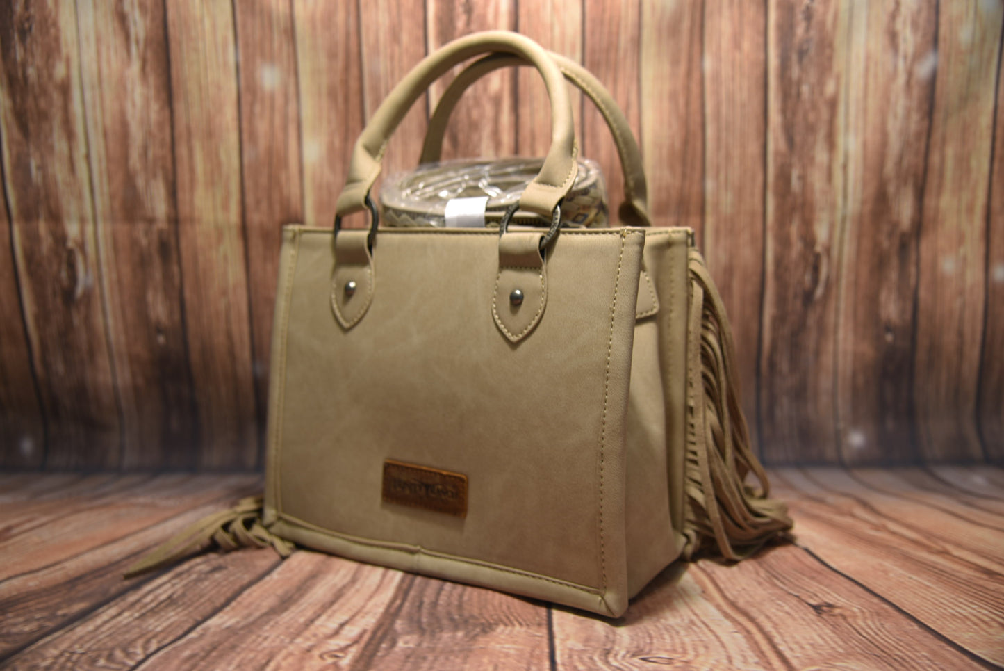 TRINITY RANCH HAIR ON COWHIDE CONCEALED CARRY TOTE/CROSSBODY