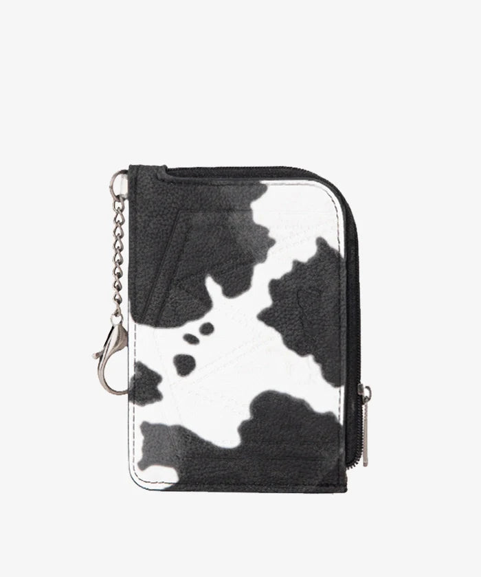 Wrangler Cow Print Card Holder