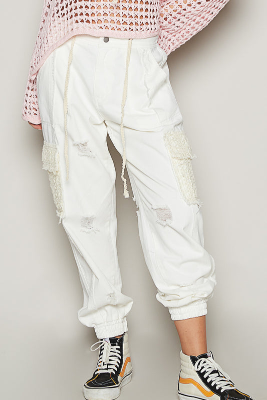 Lace Pocket Jogger